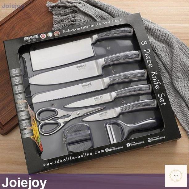 

IL-163S PROFESSIONAL KNIFE SET PERLENGKAPAN PISAU DAPUR IDEALIFE BVN65496G