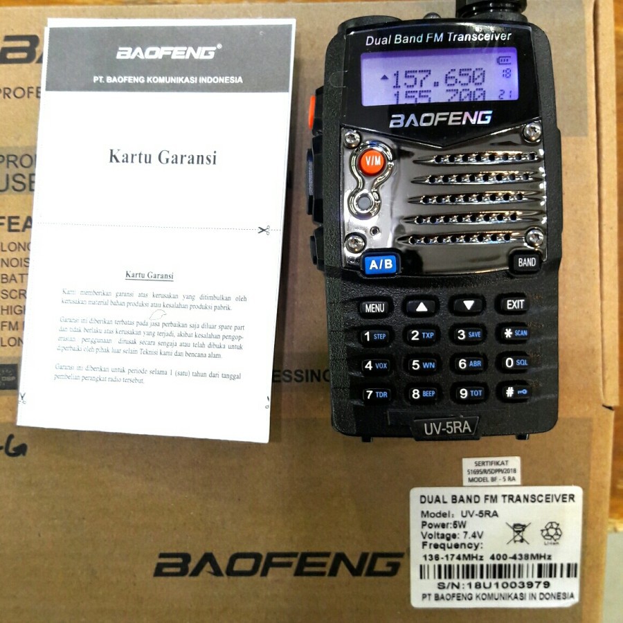 JUAL HT BAOFENG UV-5RA DUALBAND MURAH