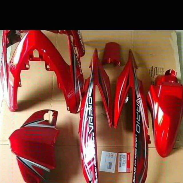 cover body halus vario karbu old 110 full set, plus striping
