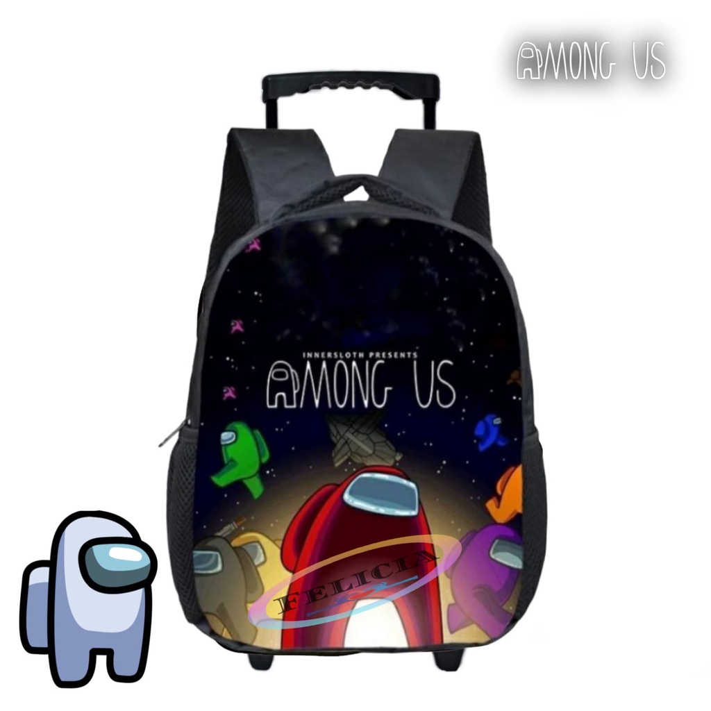 Ransel Troly AMOUNG US terbaru printing best seller