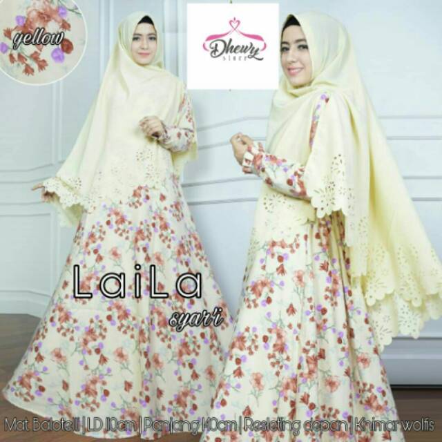 LAILA SYARI / GAMIS SYARI MURAH