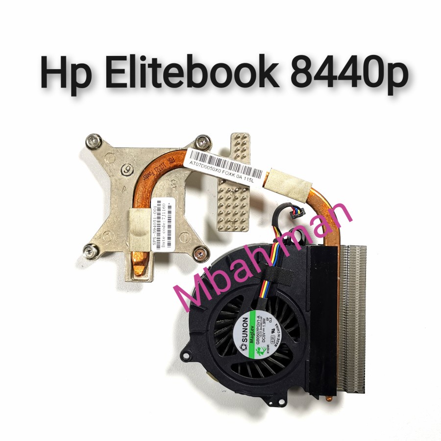 Hp Elitebook 8440p Fan heatsink