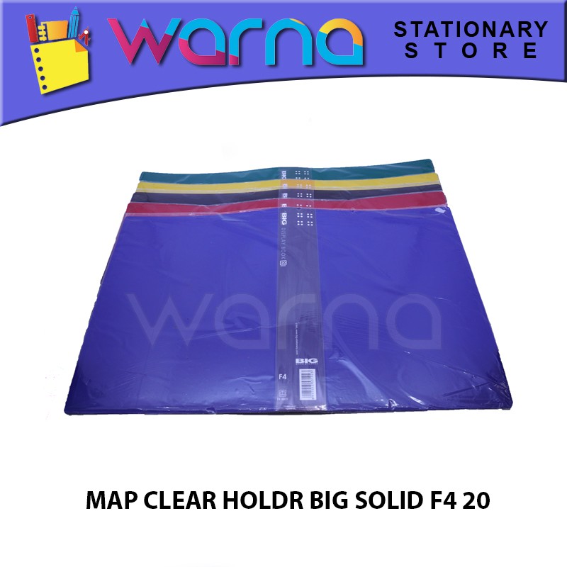 

MAP DOKUMEN DOKUMEN KEEPER DISPLAY BOOK CLEAR HOLDER BIG SOLID F4 20