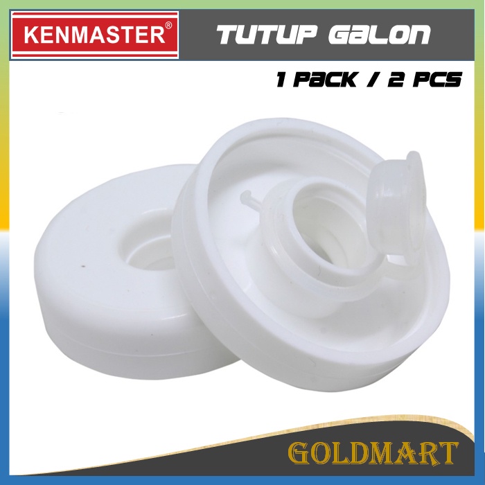 Tutup Galon Dispenser 1pack Isi 2 pcs / Kenmaster Tutup Galon Anti Tumpah