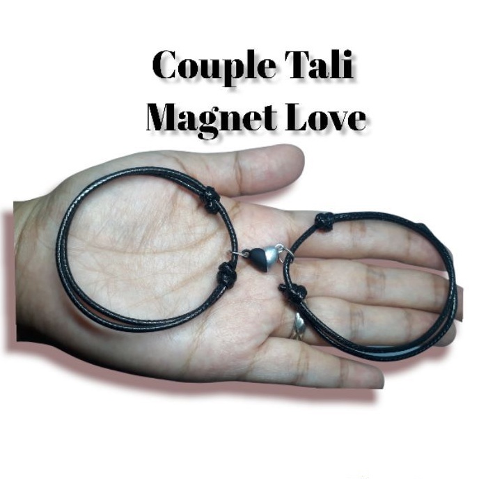GELANG COUPLE MAGNET / MAGNET LOVE / COUPLE MAGNET LOVE / COUPLE POLOS / GELANG COUPLE TALI POLOS