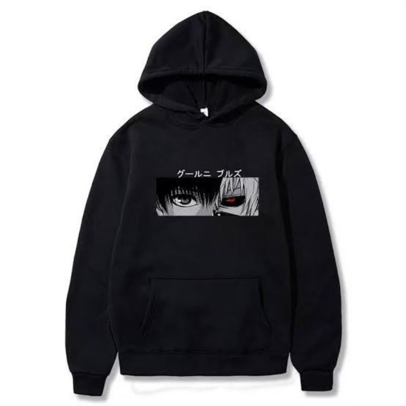 Sweater Hoodie Pria Motif KENEKI EYES terbaru yang lagi trend 2022