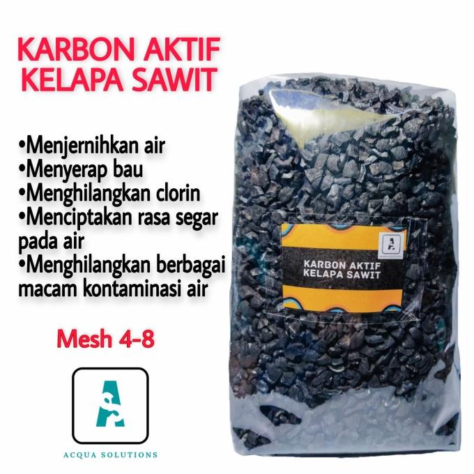 

Karbon Aktif Kelapa Sawit 1KG BERKAH