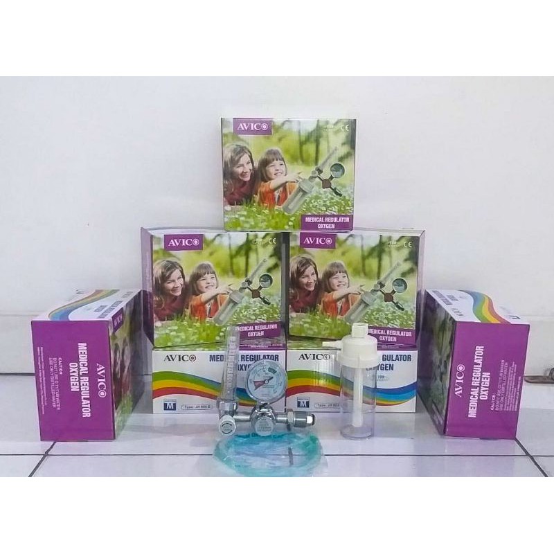 Avico Medical Regulator Oxygen - Regulator Tabung Oksigen Avico