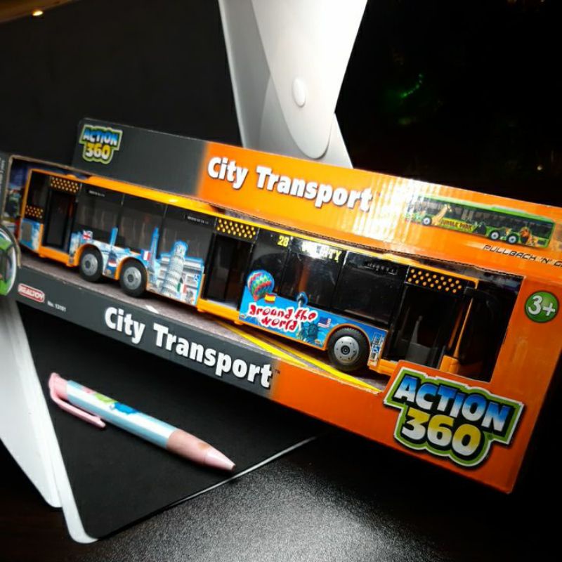 Realtoy Bus City Transport ban karet