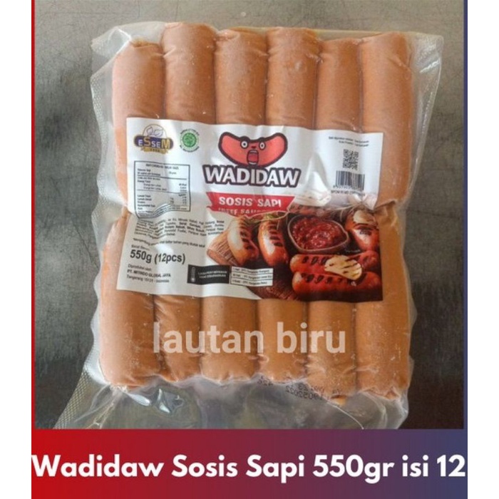 

sosis sapi wadidaw isi 12pcs