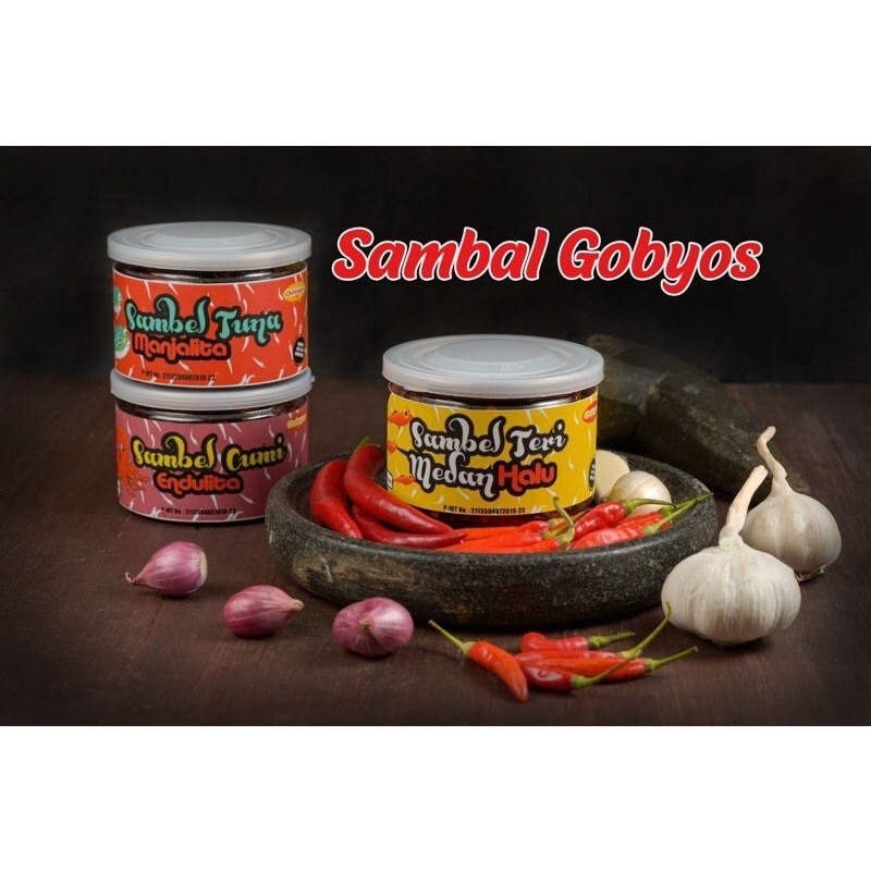 

Sambal Gobyos Paket Hemat isi 4