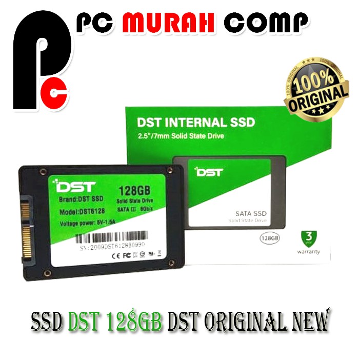 SSD 128GB SATA DST DAN HDD CADDY SATA TO DVD TO HDD