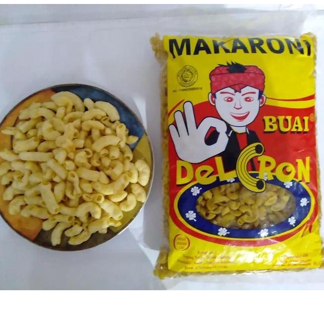 Makaroni Delcron/ Makaroni Bantet  250 Gram / Makaroni BUAI