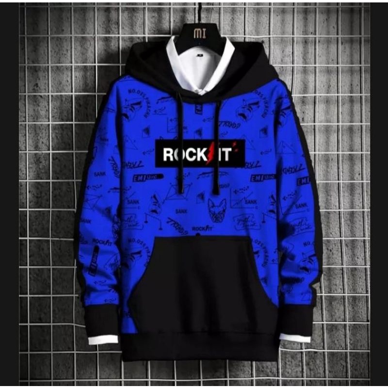 COD/DS/SWEATER HOODIE ROCK IT ( M-L )