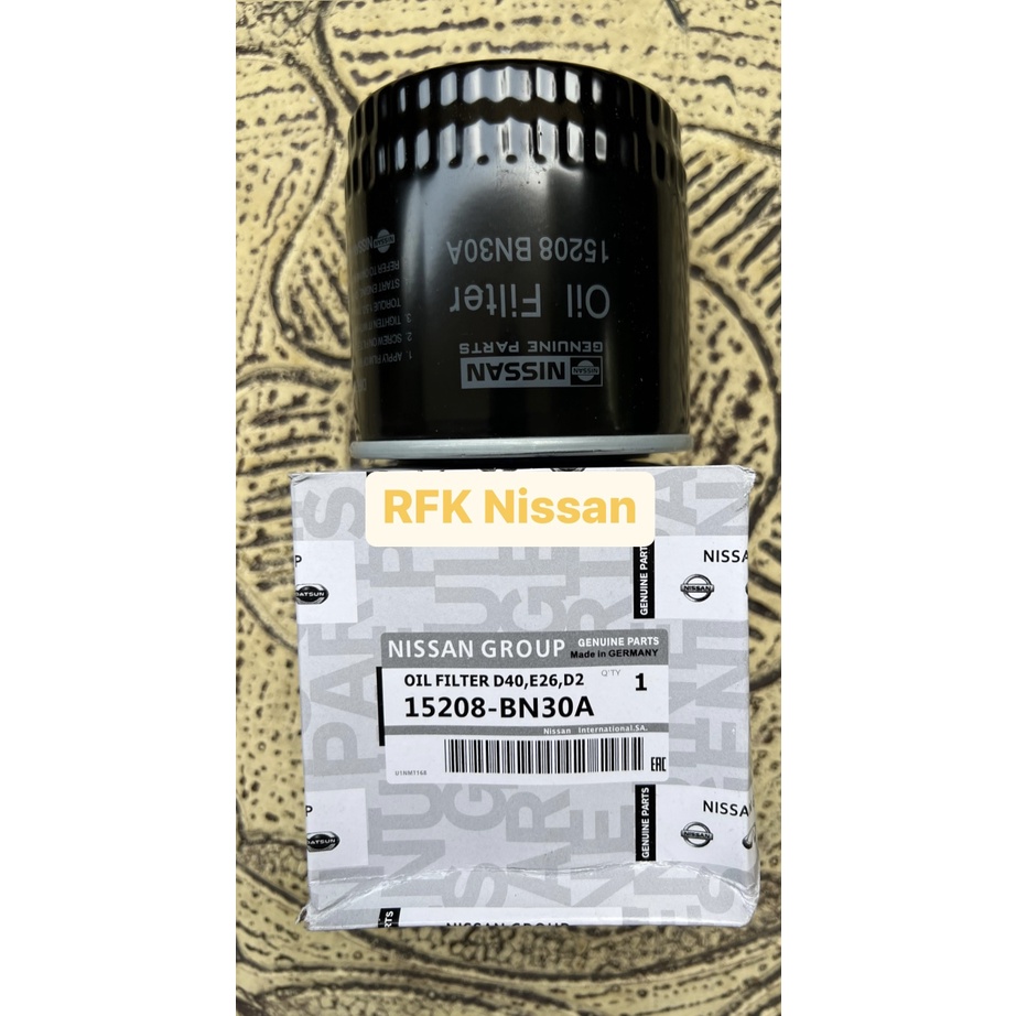 Filter Oli Nissan Navara D40 NP300 Frontier New Terra