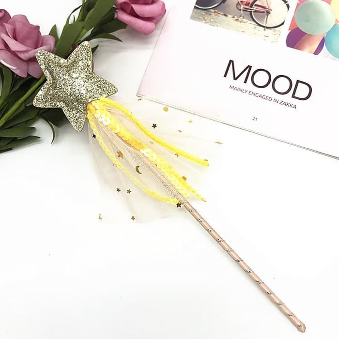 Fairy wand tongkat peri halloeeen costume props