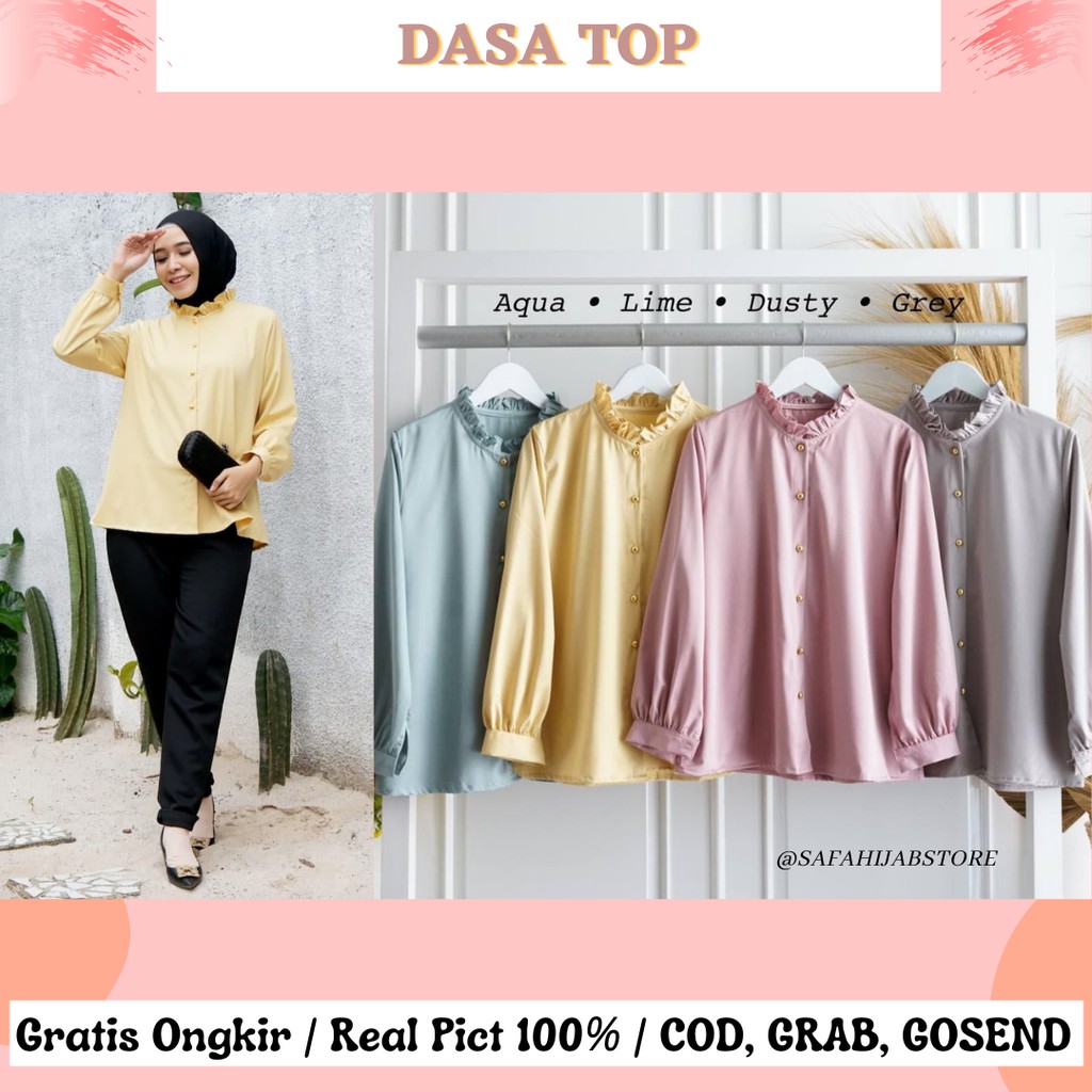 DASA TOP / ATASAN / BLOUSE / KEMEJA KERJA