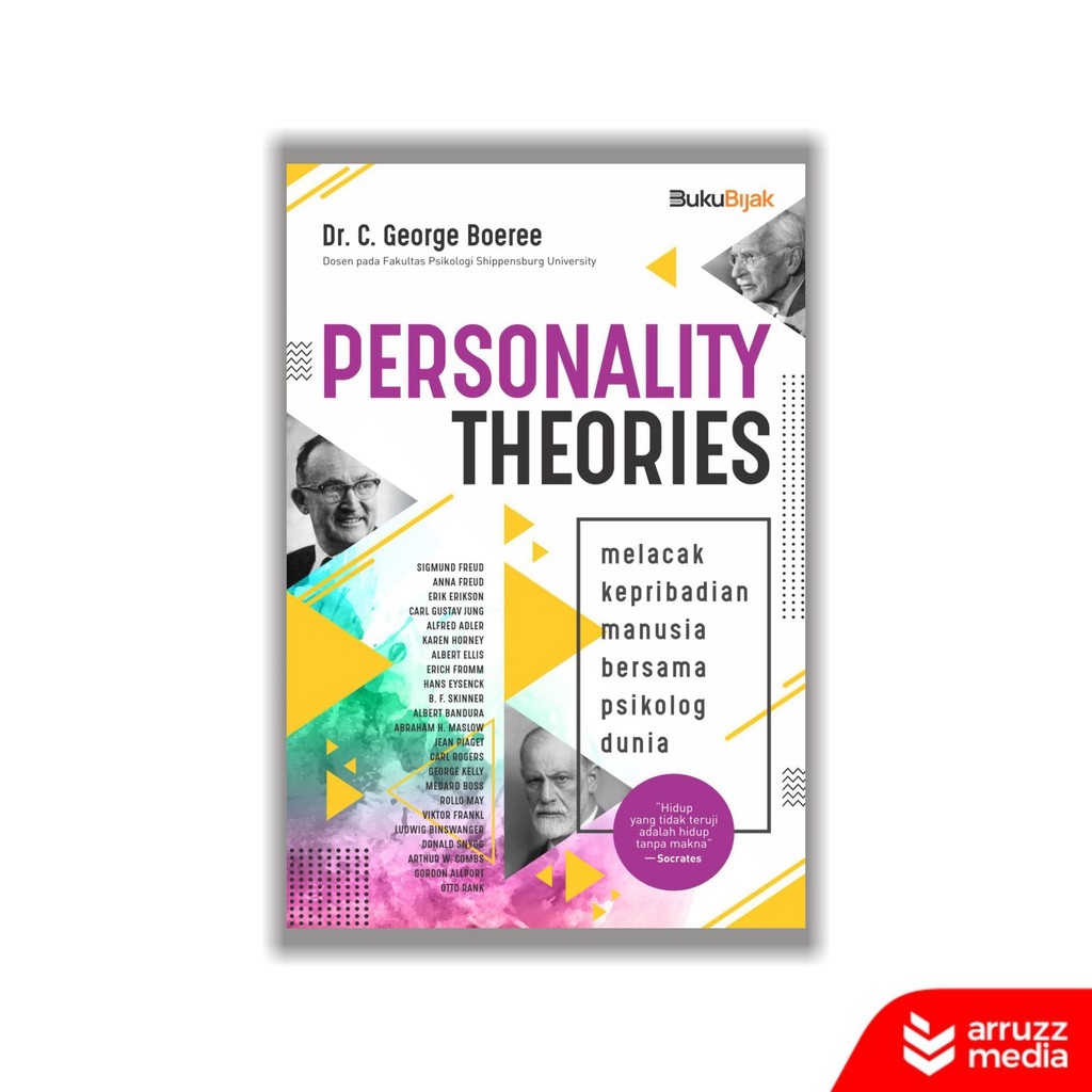 

Buku Personality Theories : Melacak Kepribadian Manusia Bersama Psikolog Dunia