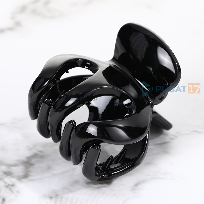 JEDAI JEPITAN JEPIT RAMBUT 5CM TEBAL  BADAI 3 CAKAR KOREA HAIR CLIPS MURAH BARU MAKASSAR