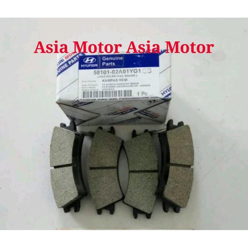 Kampas Rem Depan Hyundai Atoz KIA Visto Lama Old Original accesso