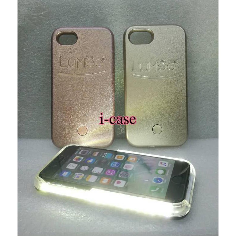 Lumee Case Iphone 7 Selfie Led Power Bank Case Original - Izhar.Farida