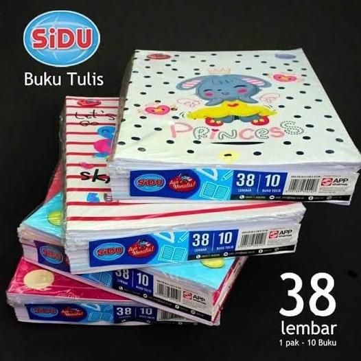 

RE5T0CK BUKU TULIS SEKOLAH BERGARIS SIDU ISI 38 LEMBAR $W@