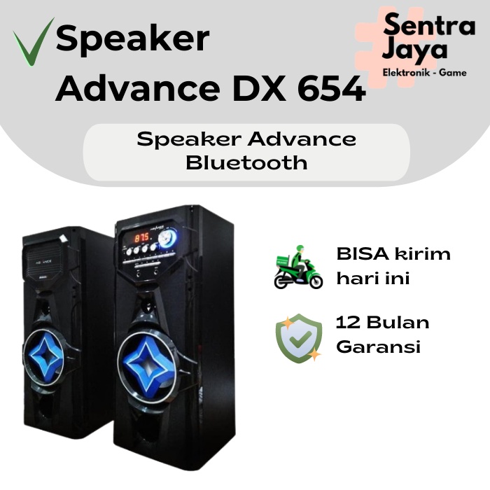 Speaker Advance DX 654 Bluetooth Subwoofer