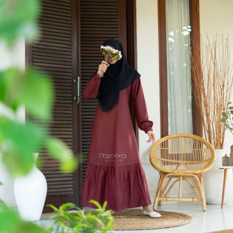 Safa Dress Nazeera Hijab by Nida Naff