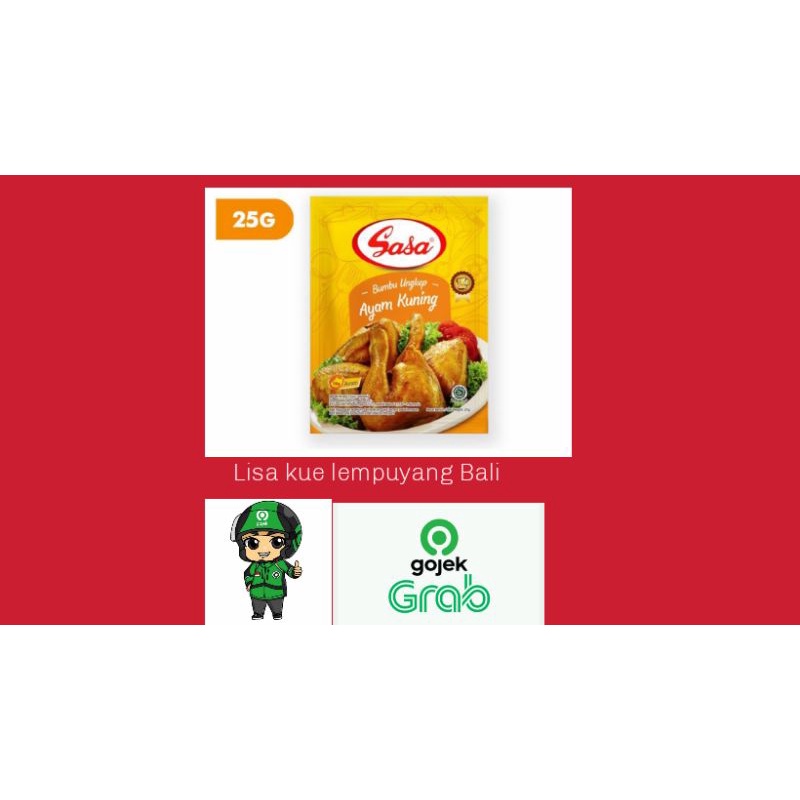 

Sasa Bumbu Ungkep Ayam Kuning 25G
