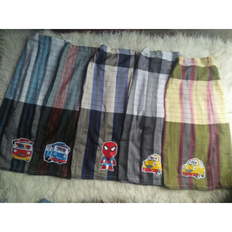 Sarung Anak instan karakter LED (Ada lampunya)