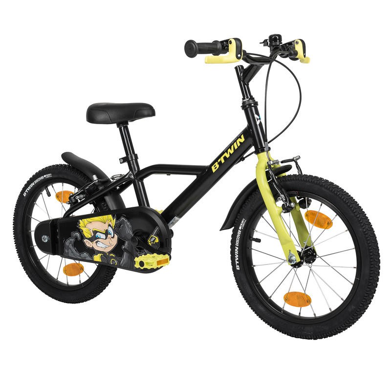 BTWIN 500 Heroboy Sepeda Anak 16 Inch Untuk Anak Usia 4-6 Tahun