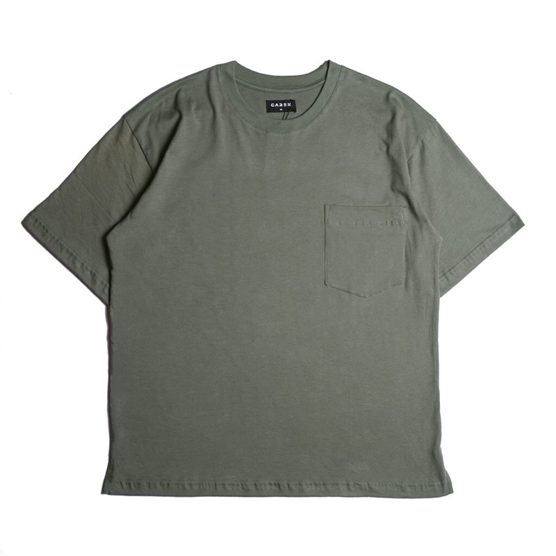 GAREN Kaos Oversized Pocket T-shirt - Smoked Pearl