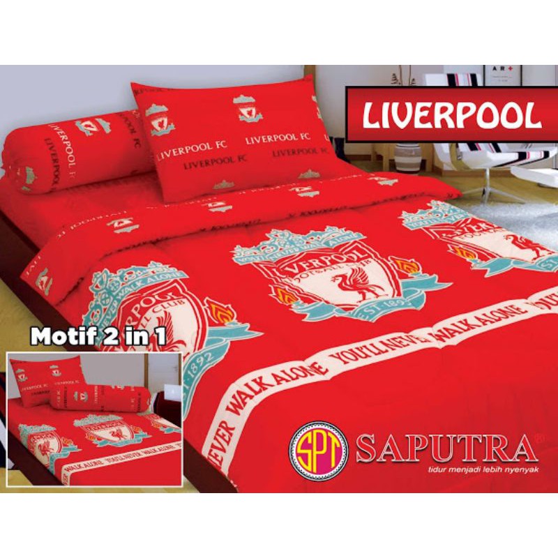 bedcover sprei liverpool 120x200