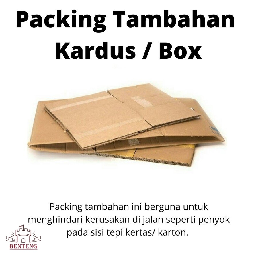 Kardus Tambahan Extra Packing Biar Aman