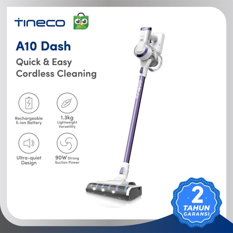 Tineco A10 Dash Powerful Cordless Stick Handheld Vacuum Cleaner Vakum