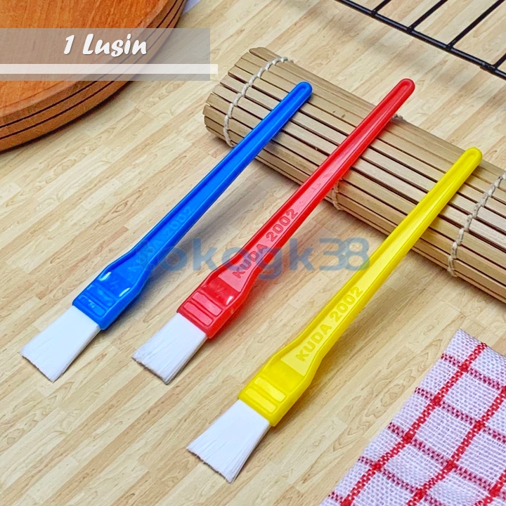 

Kuas Plastik 1/2 inch Kuda 1 Lusin