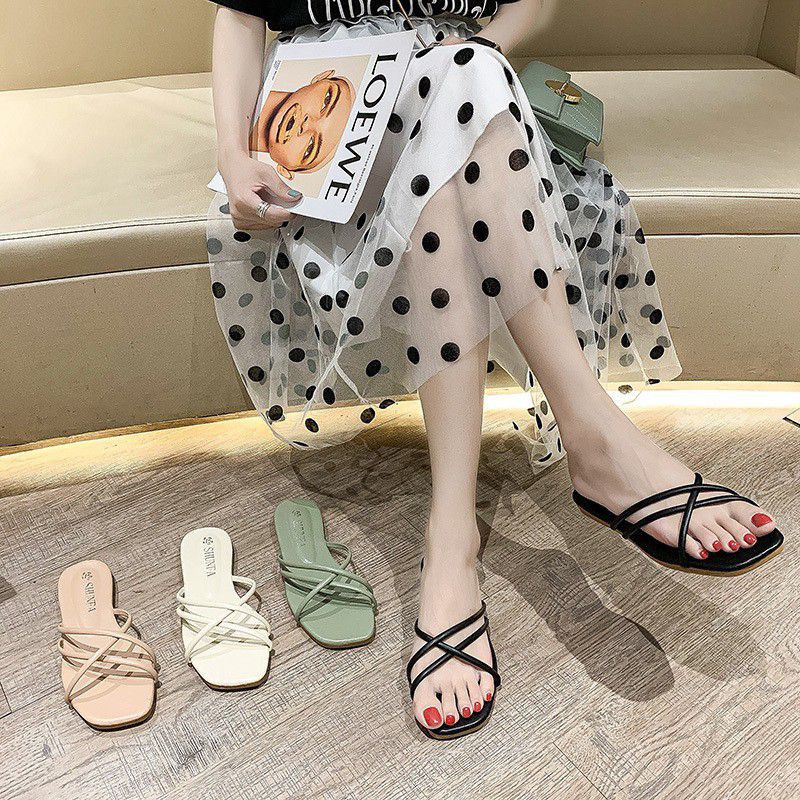 Sale BW03 Teplek Silang Slip Sandal