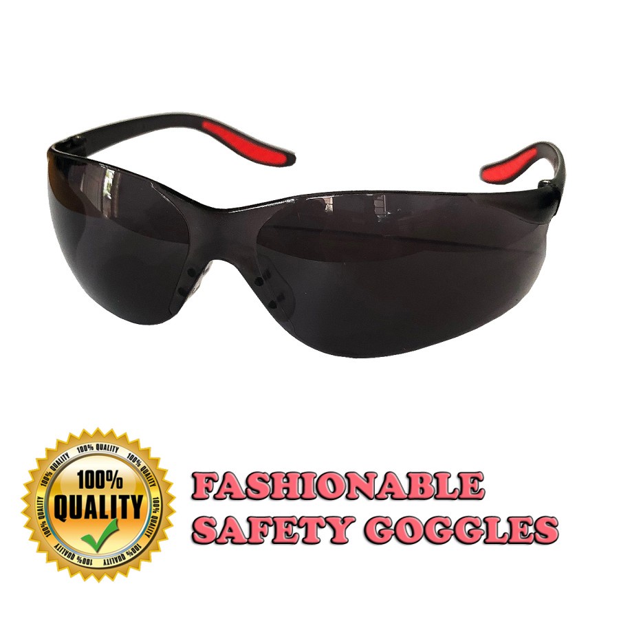 FASHIONABLE SAFETY GOGGLES MERAH / KACAMATA PELINDUNG