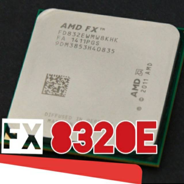 AMD FX 8320 Vishera 8320E 8 Core 8 Thread 4GHz