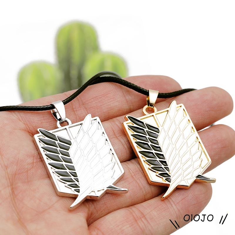 Liberty Wings Liontin Kalung/paduan Pasangan Liontin Aksesoris Fashion Unisex - ol