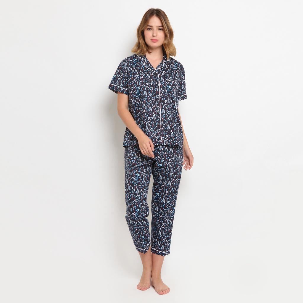 TRANSMART - VIRGINIA Piyama Kemeja Flowers Mp1818