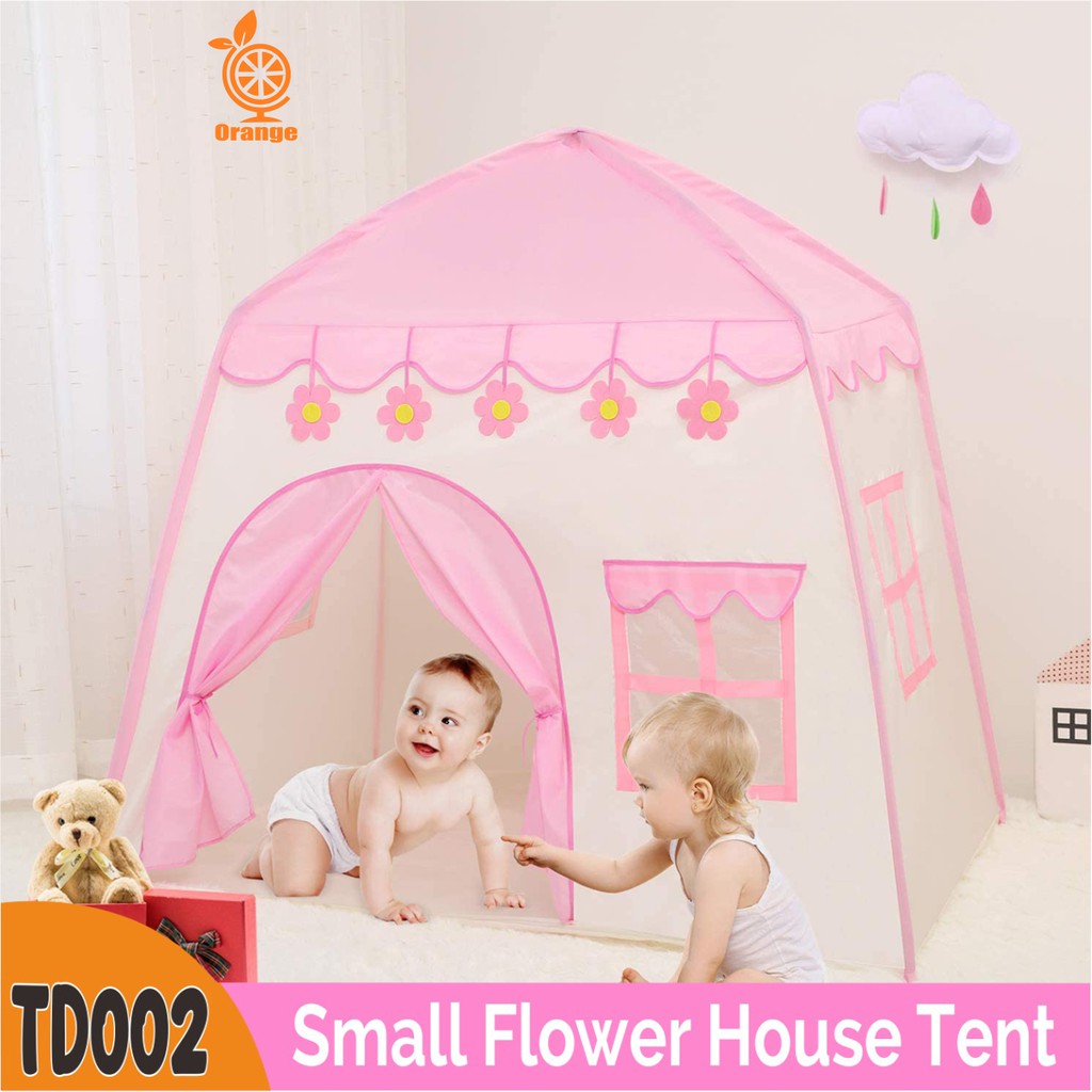 Tenda Anak Model Rumah  Tenda Bermain Princess Castle Tenda Anak Lucu Model Rumah Indoor Outdoor Portable