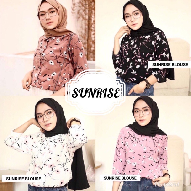 PGMT - TERMURAH KEMEJA BASIC MONALISA SUNRISE SALUR RETRO OBRAL HARGA DISCOUNT DISKON PROMO