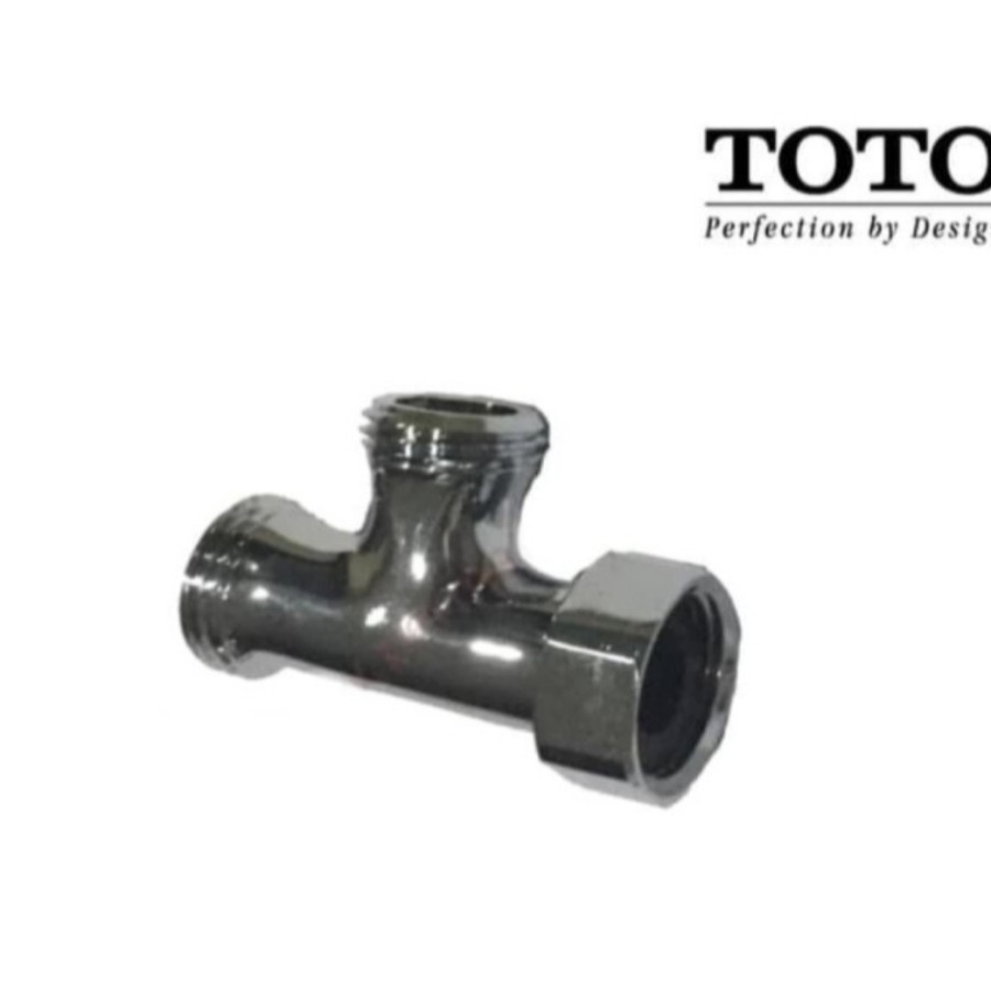 Connector T Closet Toto - Konektor toto thx 58 t joint nepel 1/1/2"