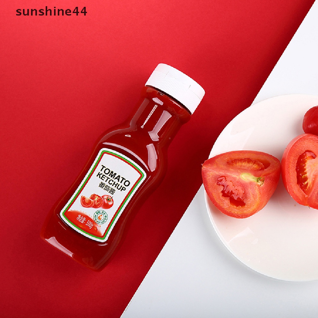 Sunshine 2pcs Botol Saus Tomat / Kecap / Salad Kecil Portable