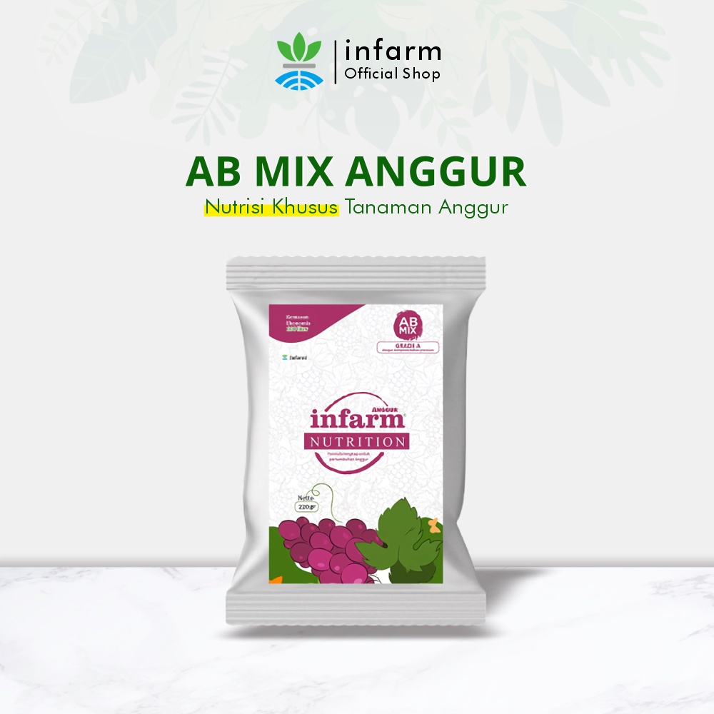 Jual INFARM - Nutrisi AB Mix Anggur Pupuk Organik / Hidroponik Untuk ...