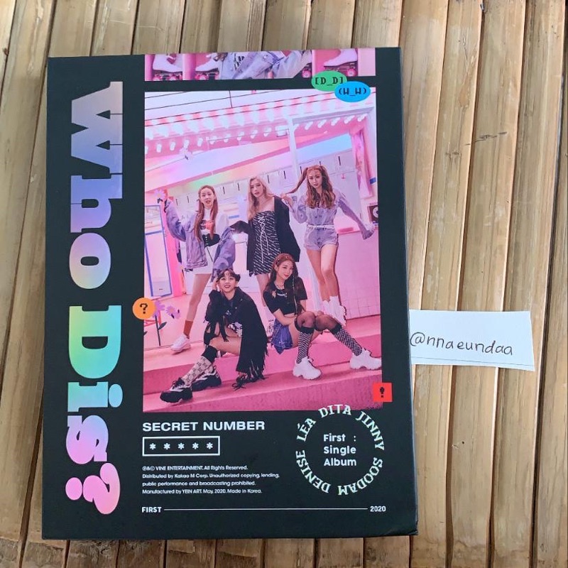 album only who dis secret number