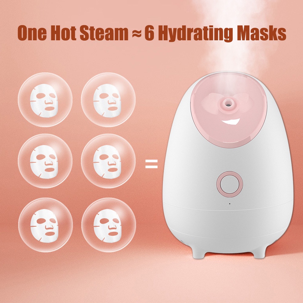 Alat Steamer Nano Ionic Untuk Sauna / SPA / Membersihkan Wajah Wanita