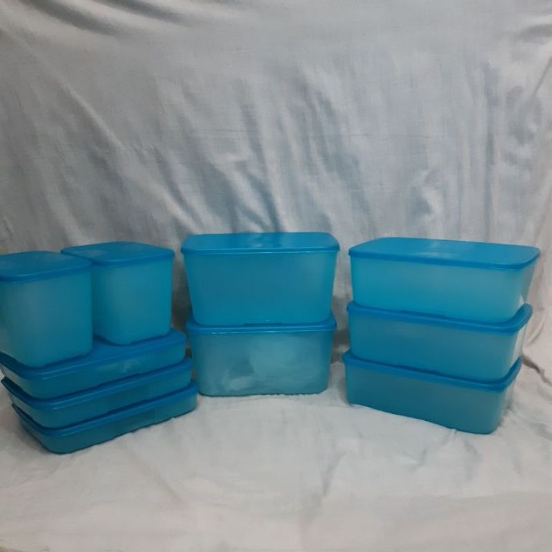 Tupperware - Malaysia - Freezermate Medium Set - Toples / Kotak