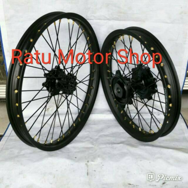 Velg Honda Crf 150L Ready Ring 18-21  Dan 16-19 Siap Pansag Velg Trail Crf 16 19 -  18-21